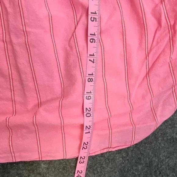 Madewell Butterfly Striped Top Cecilia Stripe XS Pink - Picture 7 of 7